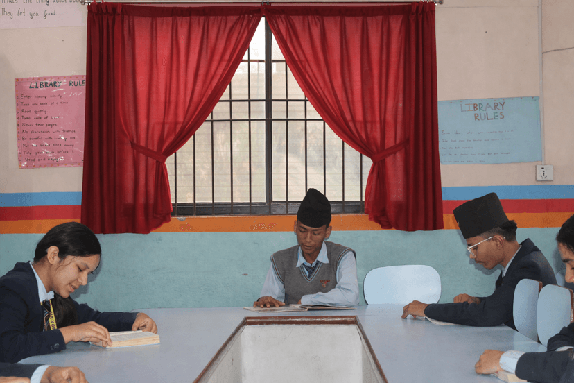 Hostel & Library